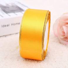 Valentines Day Wrapping Paper & Gift Wrapping Supplies Shein Double Gold Edge Silk Ribbon 0.6cm 4cm