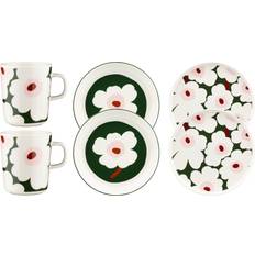 Frostsicher Services Marimekko Unikko Dinner-Set 6 Teile Service