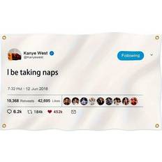 Shein I Be Taking Naps Tapestry Flag 1 pc Wall Decor