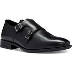 Monks HUGO BOSS Colby Double-Buckle Monk Strap Dress Shoes - Black