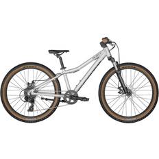 Disc Kids' Bikes Scott Scale 24 disc Kids Bike in Raw Alloy 2025 - Silver Kids Bike