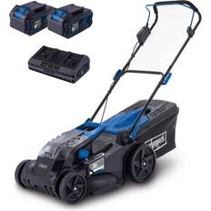 Scheppach Batteridrivna gräsklippare Scheppach BC-MP430-X 2x20 V Batteridriven gräsklippare