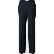 Pukuhousut - Sininen Selected Femme Pinstripe Wide-leg Trousers