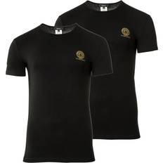 Versace Tops Versace Underwear Two-Pack Medusa T-shirts - Black