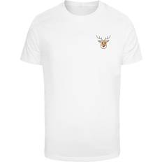 Bekleidung Merchcode Christmas Cute Deer T-shirt - Weiß