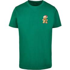 Bekleidung Merchcode Christmas Ginger T-Shirt - Pueblo/Jade/Rot/Weiß