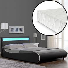 Pacchetti Letto Corium Letto Matrimoniale con Materasso 180x200 cm