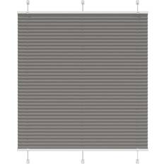 Aluminum Pleated Blinds vidaXL Pleated Blind Anthracite 120x150 cm Fabric Width