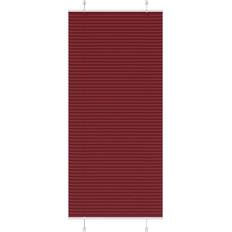 90.0 cm Plissee-Rollos vidaXL Plissee Bordeauxrot 90x200 cm Stoffbreite 89,4 cm Polyester