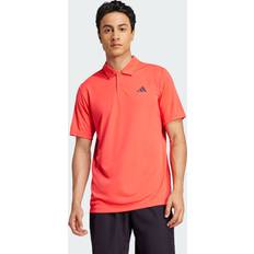 Adidas Red Polo Shirts adidas Club Tennis Polo Shirt - Semi Lucid Red