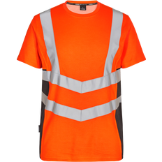 FE Engel Arbeidsoverdele FE Engel T-Shirt 9544 - Orange/Grå