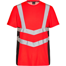 FE Engel Arbeidsoverdele FE Engel T-Shirt 9544 - Rød/Sort