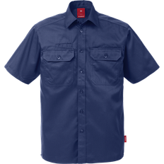 Kortärm Skjorta 7387 Dark Navy