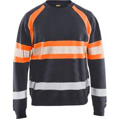 Blåkläder Arbeidstopper Blåkläder College Genser Varsel - Mid Grey/Hi-Vis Orange