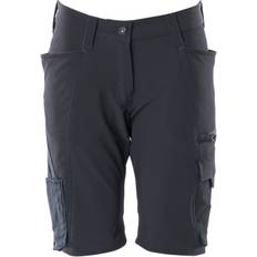 Arbetsbyxor på rea Mascot Accelerate Diamond Fit Serviceshorts Dam Full Stretch - Mörk Marin
