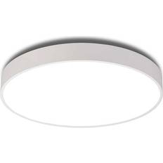 Antidark Luna C450 White Ceiling Flush Light ∅ 45cm