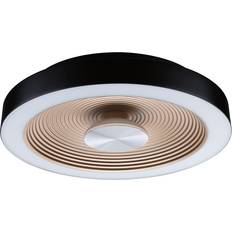 Paulmann Volea LED Plafond Ø32 IP44 Dim Svart/Guld Takplafond