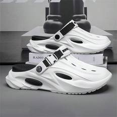 Men Sandals Shein EVA Soft Sole Elevated Beach Sandals - Dual-Color