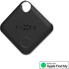 GPS- ja Bluetooth-seurantajärjestelmät FIXED Tag Tracker Apple Find My Paikannin Musta