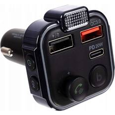 Handsfree FM-sändare Baseus Xtrobb 22355 FM Bluetooth Sändare Laddare