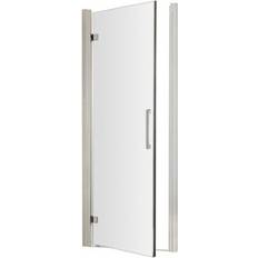 Shower Door Balterley Sonic 8mm Toughened Safety Glass Hinged Shower Door 700mm