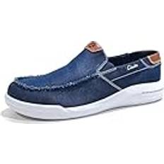 Clarks Men Loafers Clarks Driftlite Step Loafer Flat - Navy Combi