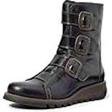 Fly London SCOP110FLY Biker Boots - Black