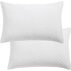 Faserkissen Juskys Kissen 40x60 cm für Bett Set of 2 Faserkissen