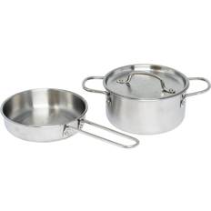 MaMaMeMo Gryta och Kastrull Set Metall