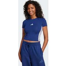 adidas T-shirt Essentials 3-Stripes Slim Baby - Dark Blue/White