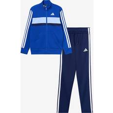 White Tracksuits adidas Tiberio 3-Stripes Tricot Track Suit - Blue