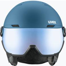 Uvex Wanted Visor Skihjelm Med Visir Blå