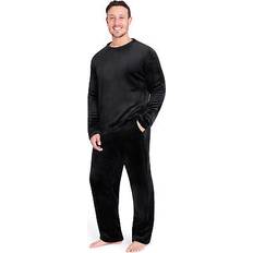 Long Sleeve Pyjama Set - Black