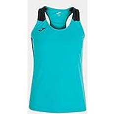 Turquoise - Women Tank Tops Joma Record II Running Tank - Bleu