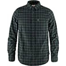 Fjällräven Övik Flannel Shirt - Dark Grey