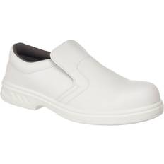 White Safety Shoes Portwest Steelite Slip On Safety Shoe S2 - White