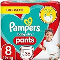 Pampers Blöjor Byxor Storlek 8 19 kg+