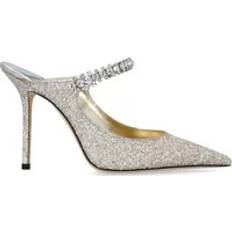 Jimmy Choo 39 Højhælede sko Jimmy Choo Crystal Strap Sandaler - Grå