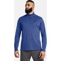 Under Armour Geotessa 1/4 Zip Top - Tech Blue