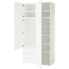IKEA Platsa Med 4 Dörrar 120 x 57 x 241 cm Garderob 120x241.1cm
