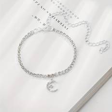 Anklets Temu Piece Of Star And Moon Anklet Beach Wild Pendant Ankle Ornament For Women