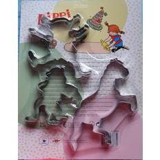 Set Utstickare Pippi Bakformar Set of 3 Utstickare
