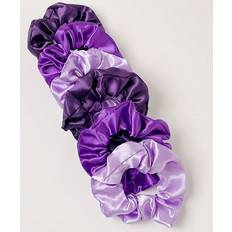 Purple Hair Ties Shein Purple Silk Hair Scrunchies Set of 6