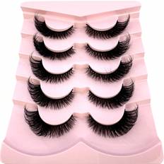 Russian strip lashes Shein Fluffy Russian Strip Lashes - 3D