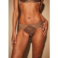 Recycled Materials Knickers Ann Summers Sexy Lace Brazilian Brief - Nude