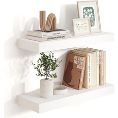 Latitude Run Floating Shelves for Decor 6.7 H X 16 W X 1.4 D Wall Shelf