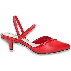 Red Heels & Pumps Easy Street Unna Pump - Red