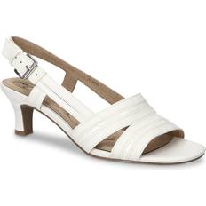 Heeled Sandals Easy Street Meghan Heeled Sandals - White