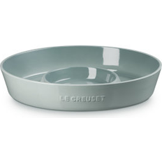 Le Creuset Serving Dishes Le Creuset Oval Chip and Dip Platter 14.1 W x 14.1 L x 2.8 H Serving Dish