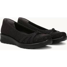 Damen - Stoff Ballerinas Bzees LifeStride Gem 2 Slip On Shoes - Black Foral Dot Fabric